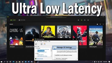 How To Set Ultra Low Latency in Nvidia to Reduce Lag in Game | Windows 10