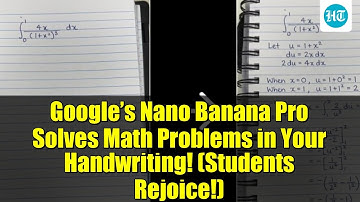 Google’s Nano Banana Pro Solves Math Problems in Your Handwriting! (Students Rejoice!)