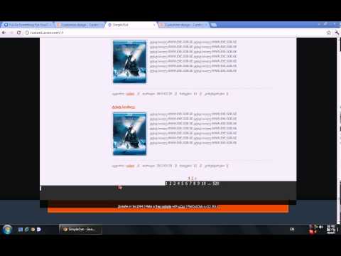 HTML-დიზინის uCoz-ზე მორგება და გასწორება