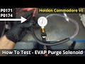 Simple Test To Check An EVAP Purge Solenoid (P0171 P0174)