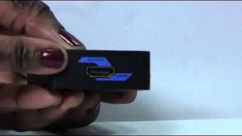 Keedox VGA2HDMI 3.5mm VGA Audio to HDMI Video Converter - Nifty little device!