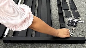 how to assembly skycut cutting plotter stand