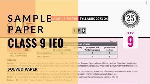 class 9 IEO sample paper 2023/IEO class 9 sample paper 2023/class 9 English Olympiad 2023