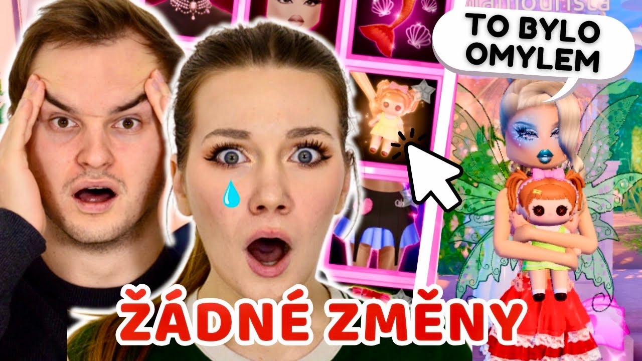 DRESS TO IMPRESS ALE NESMÍME UDĚLAT ZMĚNY!😱