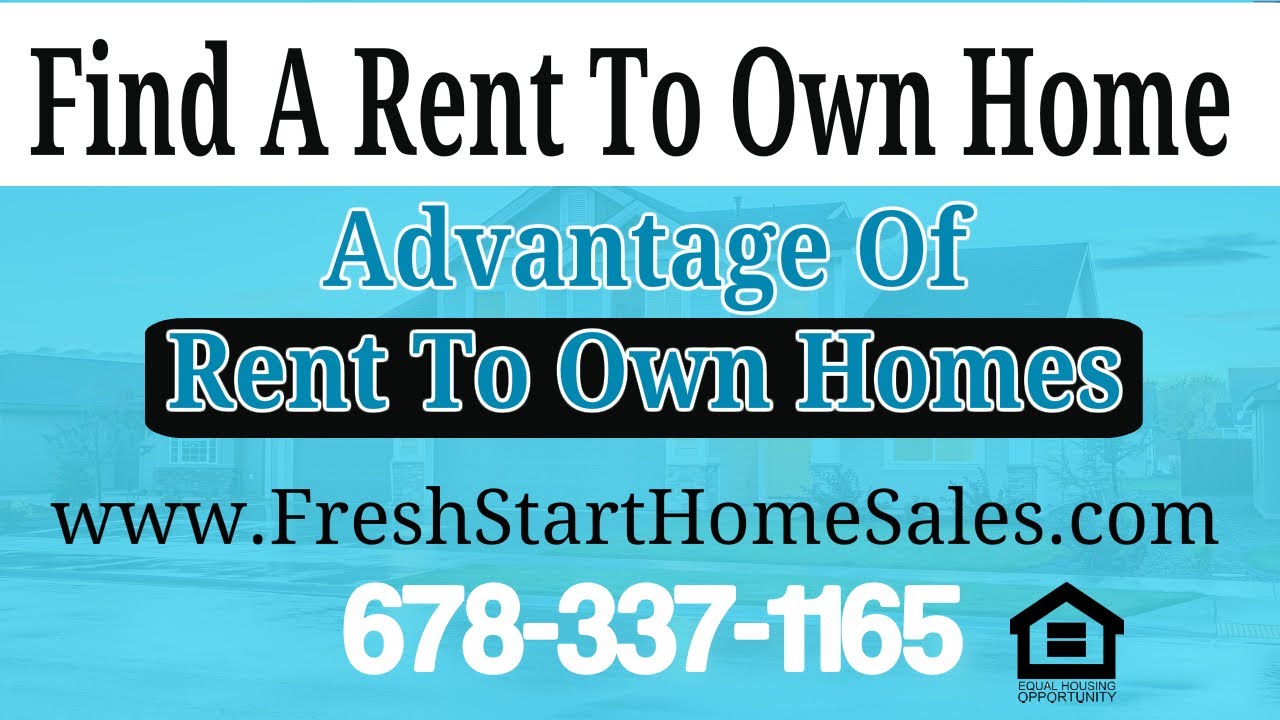 The Advantage of Rent To Own Homes ⭐⭐⭐⭐⭐