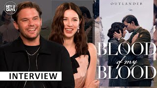 Hermione & Jeremy Talk Outlander Blood Of My Blood Love Stories, Pionate Fans & Intimate Moments
