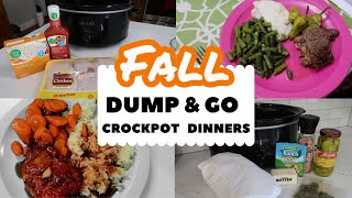 DUMP & GO CROCKPOT RECIPES | FALL 2020 EASY FAMILY DINNERS ON A BUDGET | FRUGAL FIT MOM