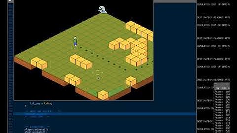 C++ | SDL2 | A-star pathfinding - ISO engine - SPOOKY VERSION