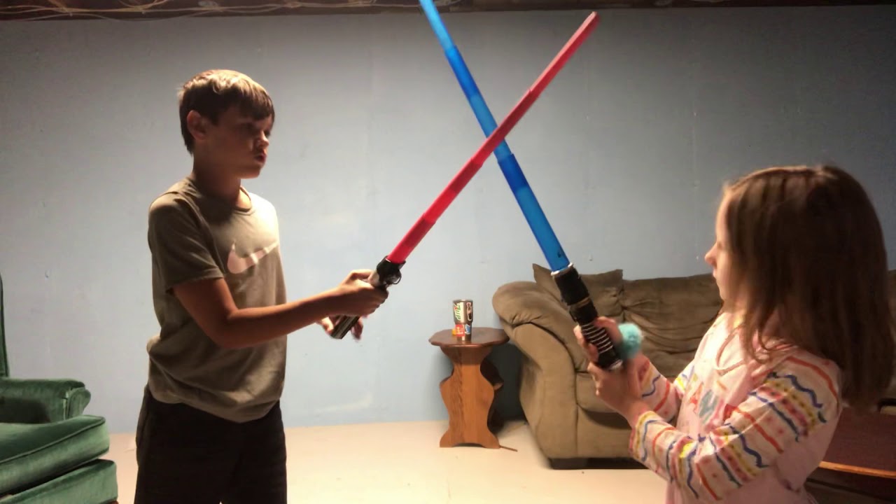 Star Wars in the basement - YouTube