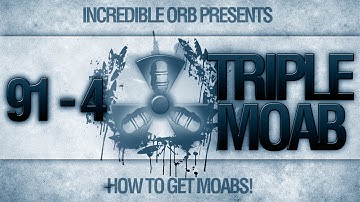91-4 Triple MOAB - How-to get EASY moabs - Modern Warfare 3