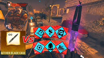 SOLO AETHER BLADE Vs ALL CONTRACTS IN RED ZONE TIER 3 | MW3 ZOMBIES