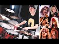 BEST 80s Hair Bands - A drum medley (age 13)