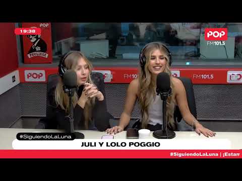 Juli y Lolo Poggio presentando su show infantil 'Zoom' - #SiguiendoLaLuna