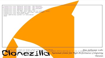 #268 Clonezilla - Restore an image file back to your computer