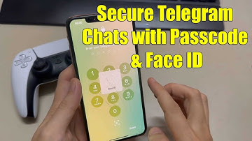How to Secure Telegram Chats with Passcode & Face ID | Set Passcode in Telegram