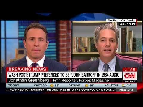 JONATHAN GREENBERG FULL INTERVIEW WITH CHRIS CUOMO - NEW DAY (4/20/2018)
