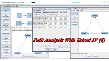 Path Analysis With Tetrad IV (4)