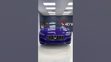 Car Color Film Wrap Upgrade | Stunning Exterior Mod #Shorts