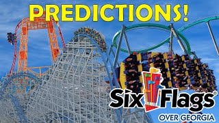 My Six Flags Over Georgia Predictions | 2025 Pre Visit