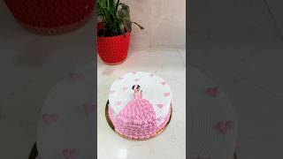 Simple and easy cake design! #sanjurathod #trending #shortsfeed #viralnow