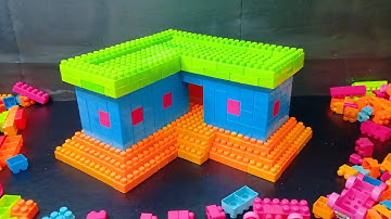 Satisfying DIY LEGO House | LEGO Building Blocks Videos | #BuildingBlocksToys #LEGO | SOJIB TOYS