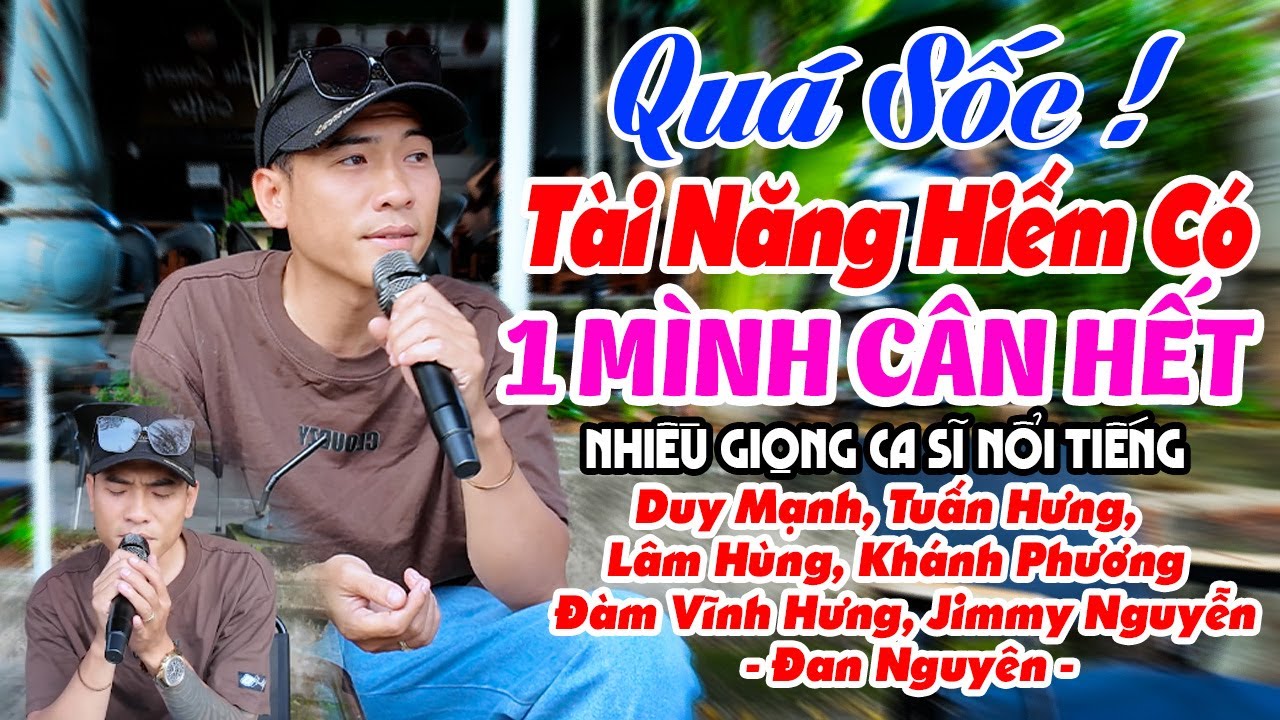 Đẳng Cấp Chàng Trai Trẻ Hát 1 Bài Bằng 7 Giọng Ca Sĩ Nổi Tiếng Nhất Hiện Nay, Hay Bao Đỉnh