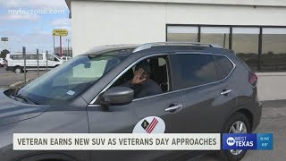 Combat veteran receives new SUV ahead of Veterans Day