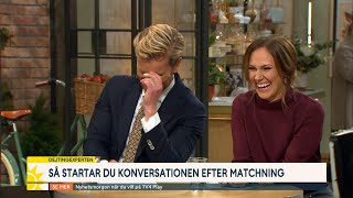 Skrattfest I Studion Efter Martins Snuskiga Missförstånd Det Var Nyhetsmorgon Tv4 Tv4 Play