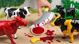 Wadidau..‼️ Simulasi Potong Sapi Kurban &amp; Proses Cesar Sapi Lucu Bareng Gajah &amp; Buaya! -126