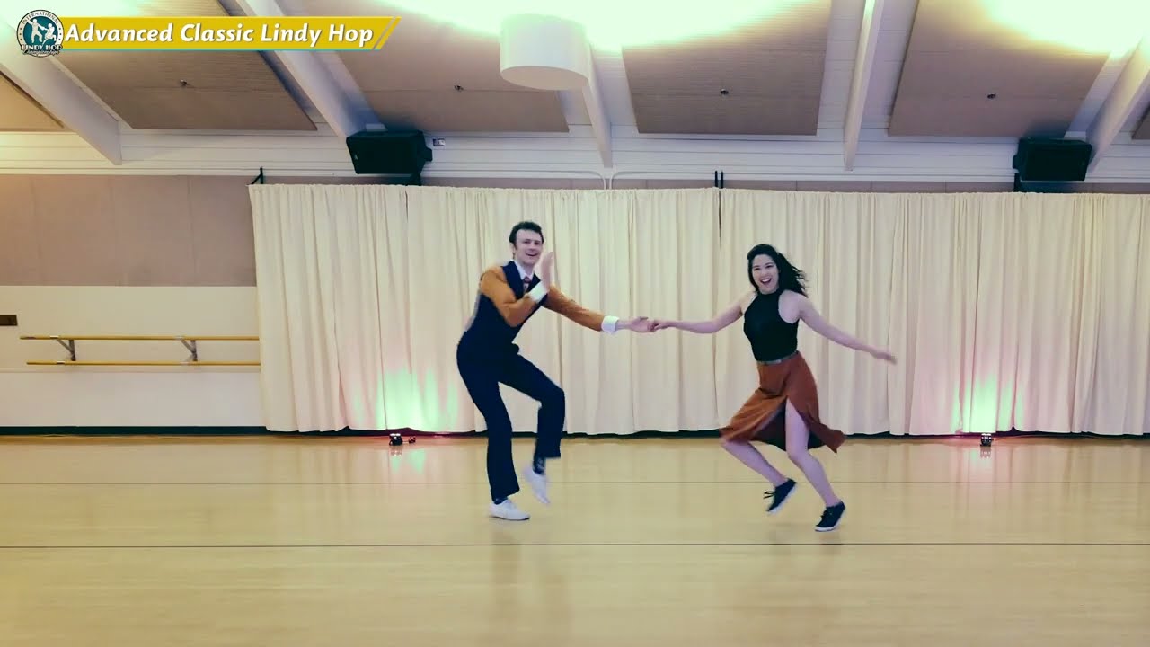 3rd Place: Audrey & Paul - Advanced Classic Lindy Hop - ILHC 2022