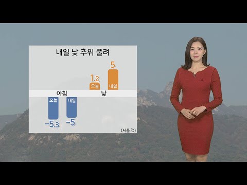 [날씨] 휴일 오전까지 미세먼지↑…낮부터 추위 풀려 / 연합뉴스TV (YonhapnewsTV)