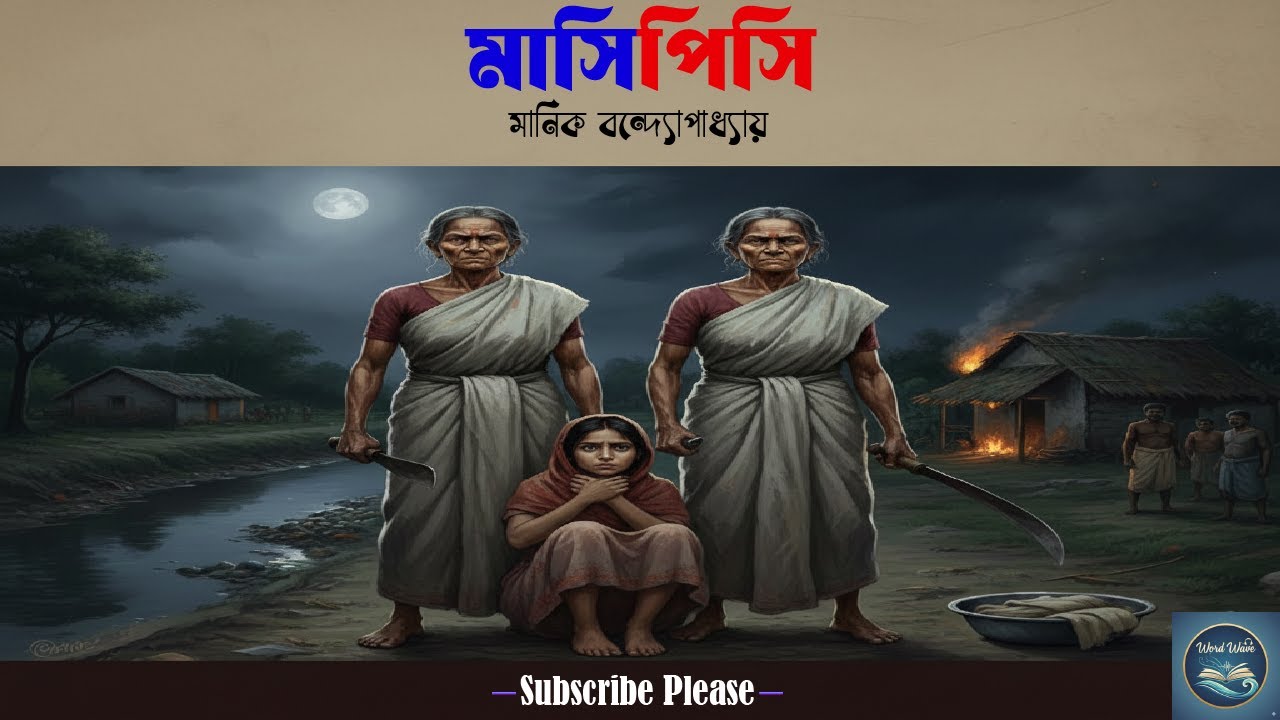 মাসিপিসি - মানিক বন্দ্যোপাধ্যায় | কালজয়ী বাংলা ছোটগল্প | Masipisi by Manik Bandyopadhyay |