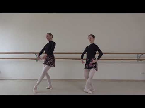 Ballettschule C.Vogl - Spitzenschuhe für Anfänger 2. Teil mit Katalene und Sophie