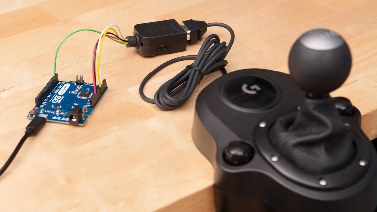 How to Build a DIY Logitech Shifter USB Adapter - Parts Not Included