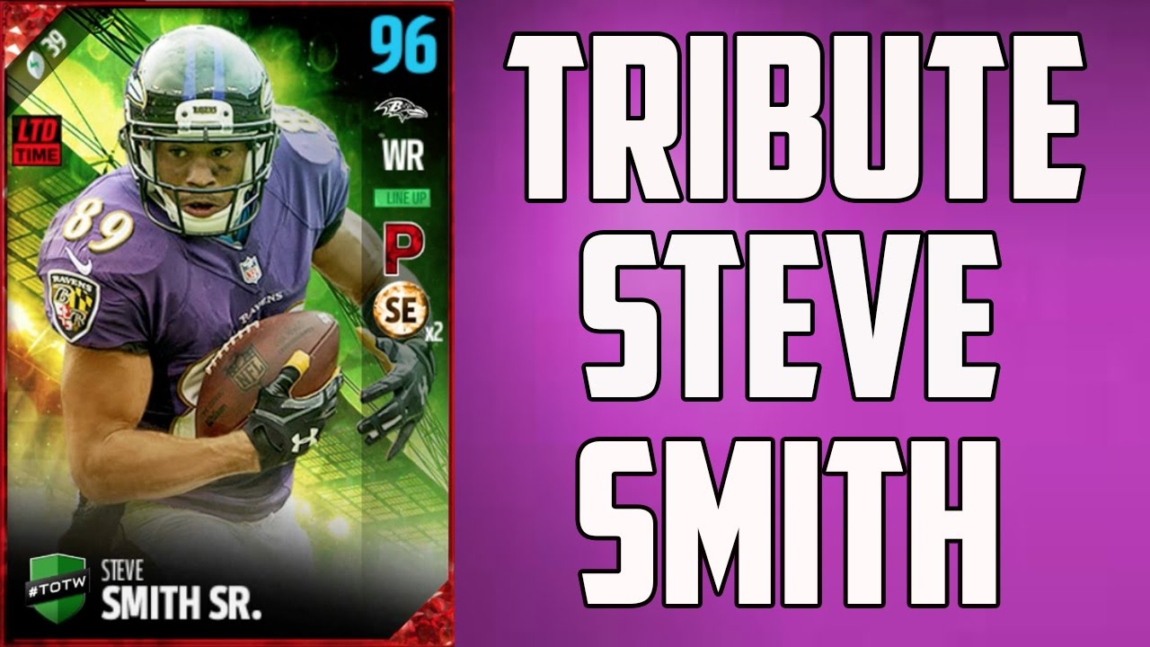Tribute Steve Smith 94 Overall Full Gameplay - Madden Ultimate Team 17