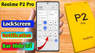 realme p2 pro 5g lock screen notification panel hide, realme p2 pro 5g notification bar off