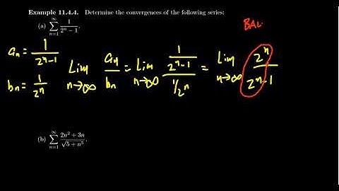 The Limit Comparison Test