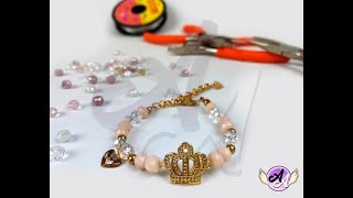 TUTORIAL PULSERA DE ENSAMBLE Y ENSARTE