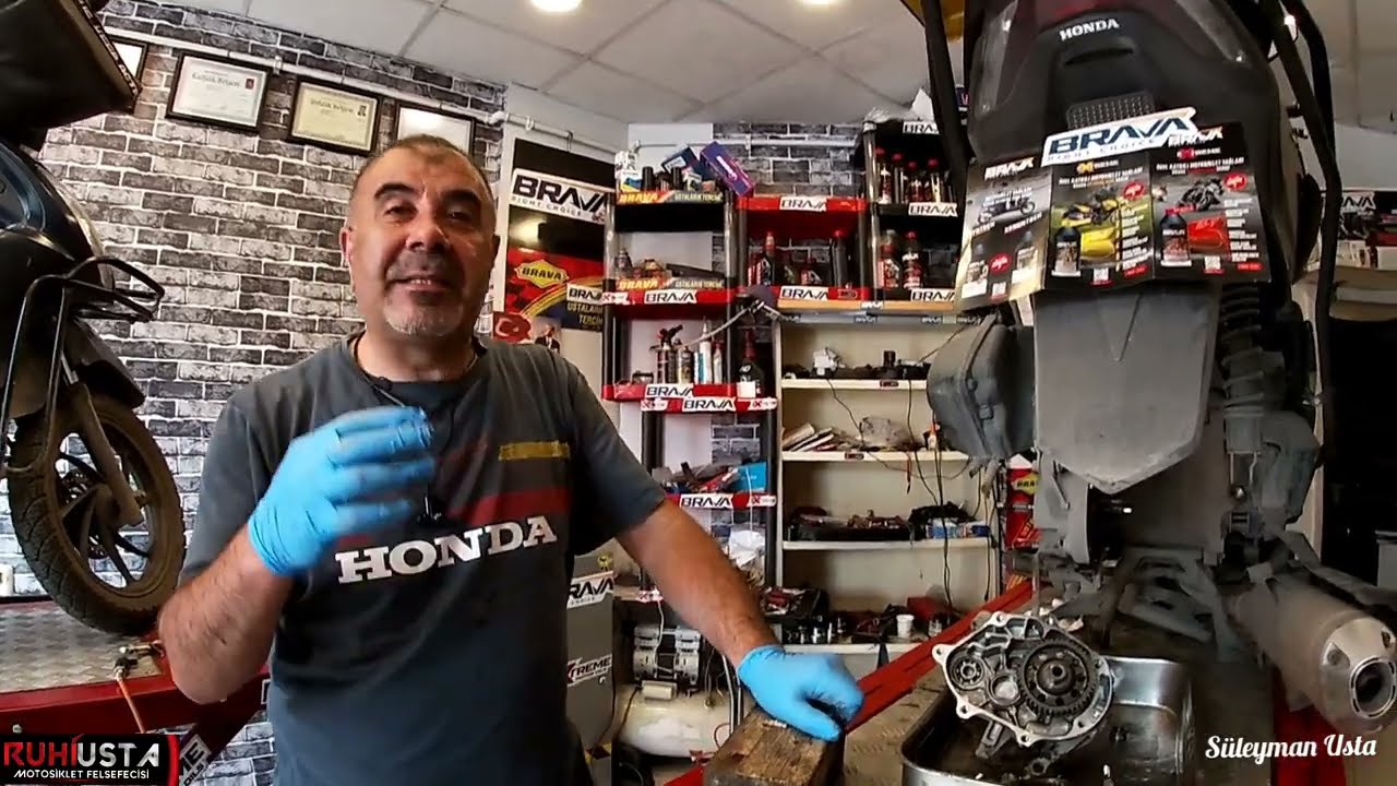 YENİ MODEL ABS Lİ PCX/ ŞANZUMANDAN GELEN SES NEDENİ ÇÖZÜMÜ