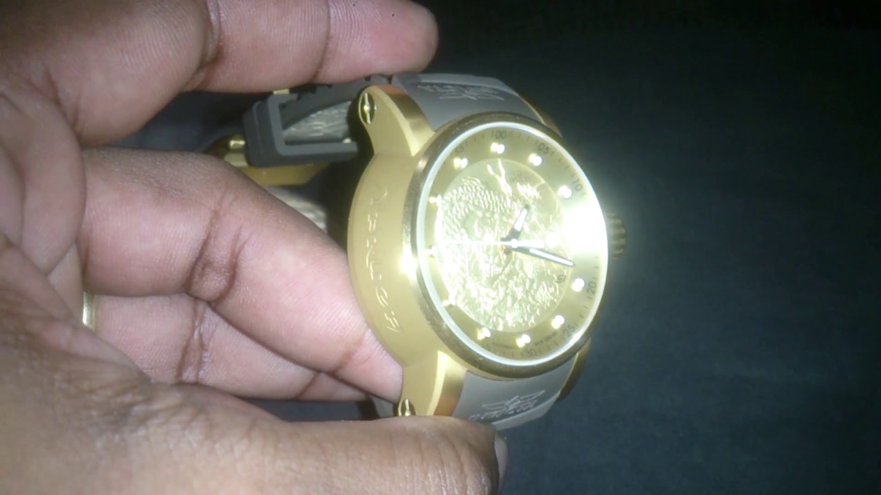 Invicta yakusa 12790 detalhes do original pra ajudar a indetificar réplica  - YouTube