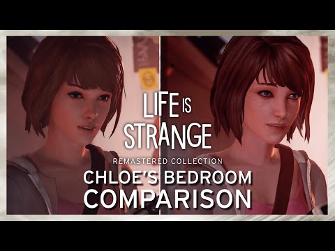 : Cutscene Comparison - Chloe's Bedroom Scene