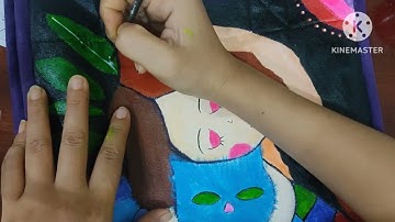 hướng dẫn vẽ lên túi canvas