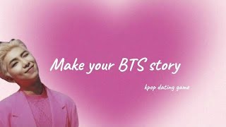 Make your own BTS story 🌸| kpop dating game 🫶🏻