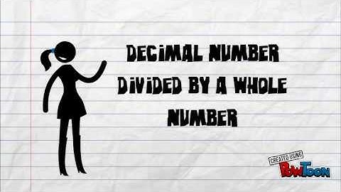 Dividing Decimals Using Base 10 Blocks