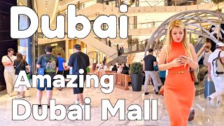 Dubai 🇦🇪 Amazing Dubai Mall, City Center [4K] Walking Tour