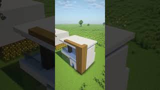 A compact, high-tech house in Minecraft 🏡⚡ #minecraft #minecraftbuilding