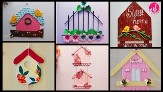 6 Beautiful Home Style Wall Hanging|| Craft For Home Decoration || Easy Craft || Easy Wall Hanging