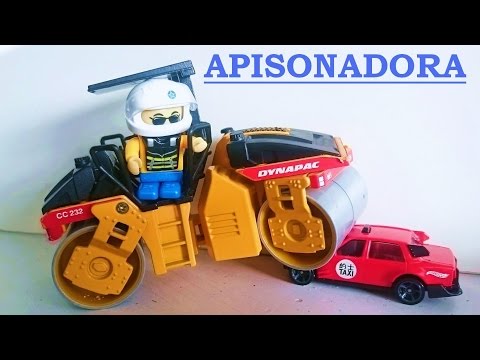 Máquinas de construcción.