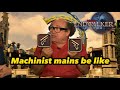 Machinist mains in final fantasy 14