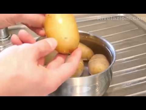 Video: Come Sbucciare Velocemente Le Patate